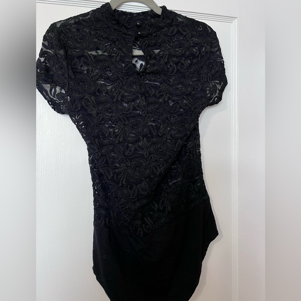 Aqua Lace Body suit